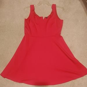 Nine west red dress size 12